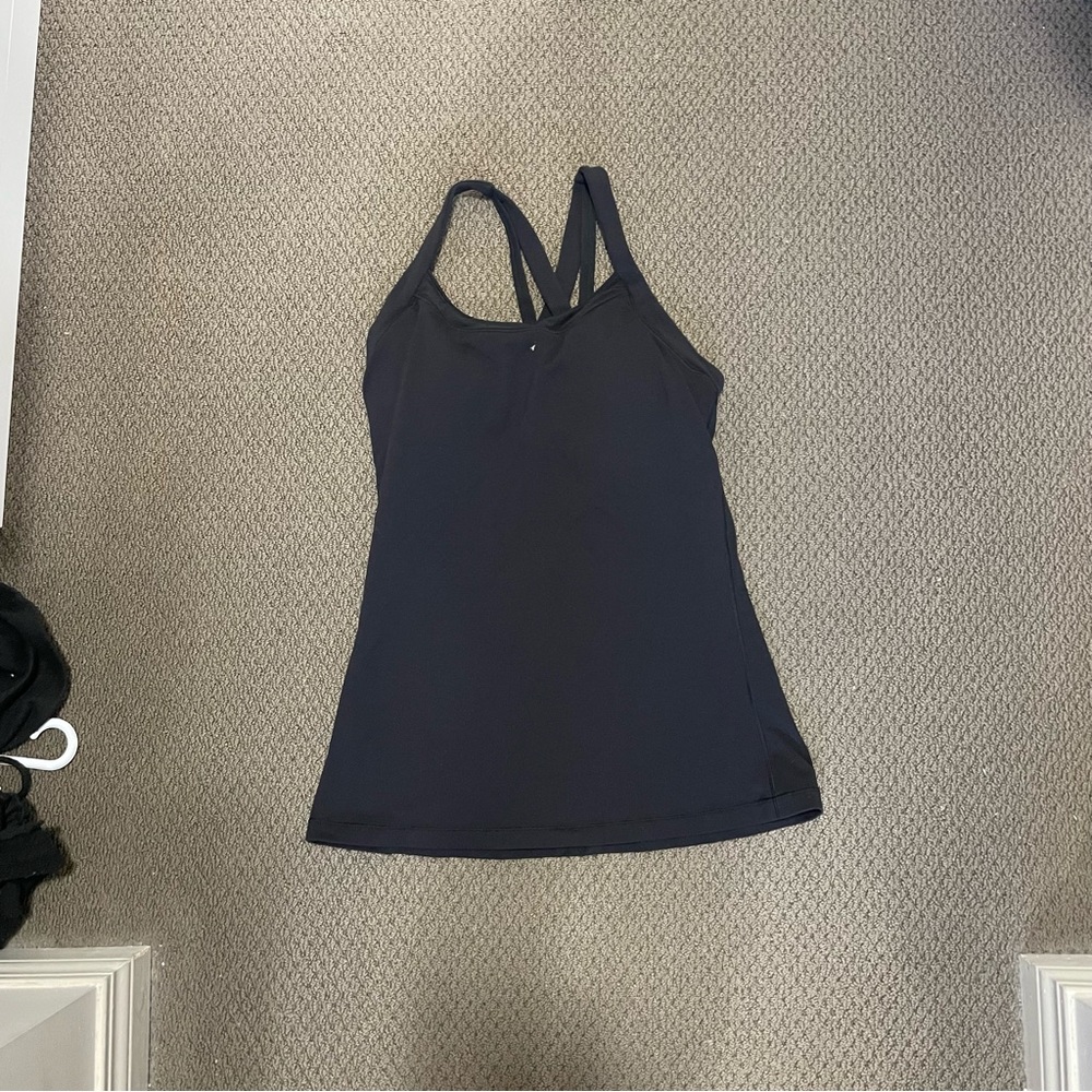 Lululemon top (size 8) with build in bra